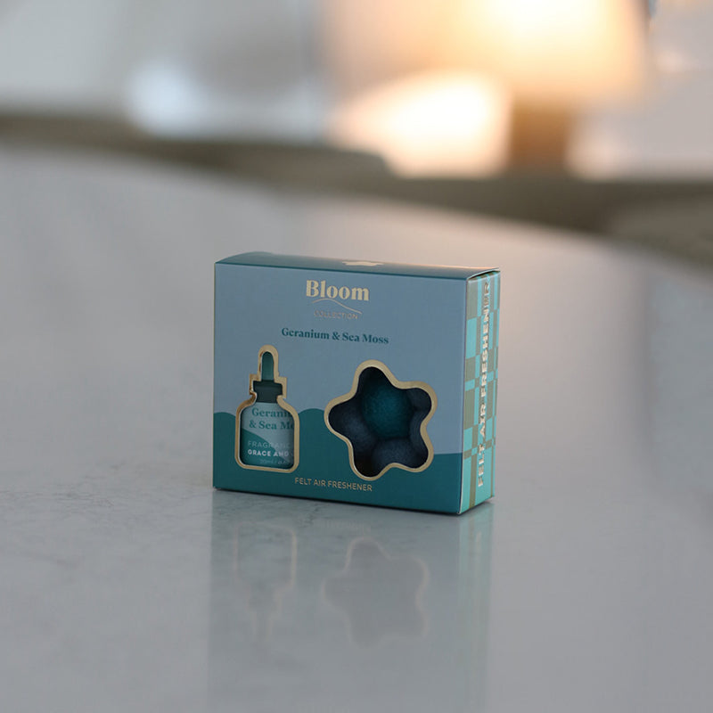 Geranium & Sea Moss Air Freshener Set