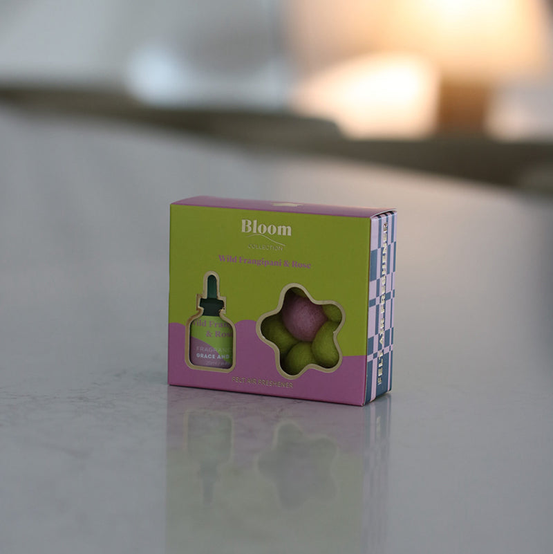 Wild Frangipani & Rose Air Freshener Set