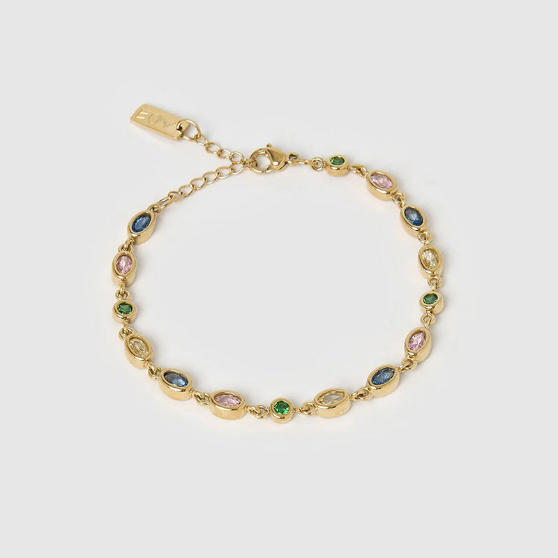 Isadora Gold Bracelet Multi