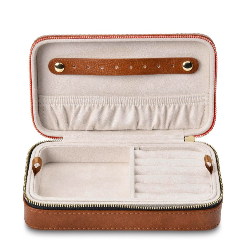 Jewellery Case Large Tan
