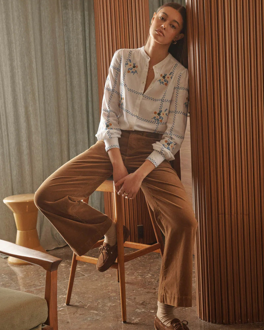 Carol Shirt Coconut White