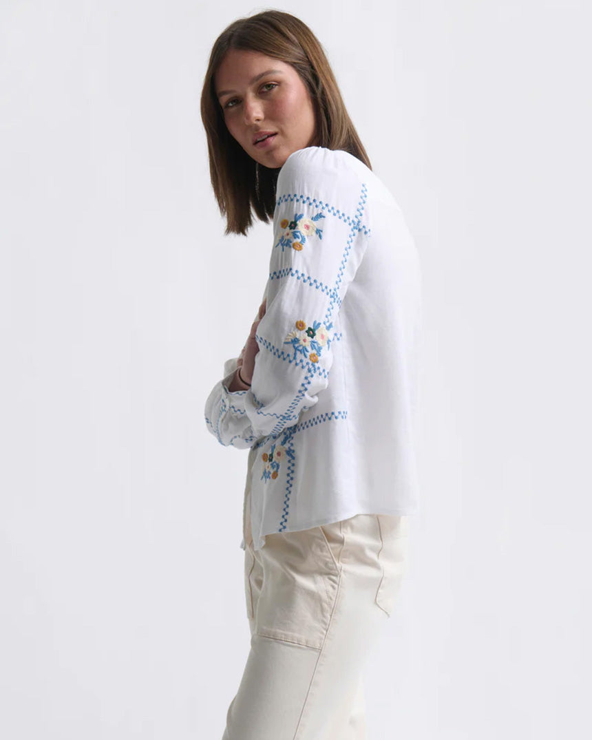 Carol Shirt Coconut White