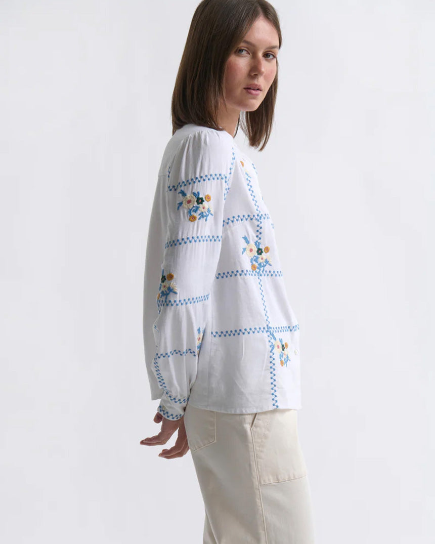 Carol Shirt Coconut White
