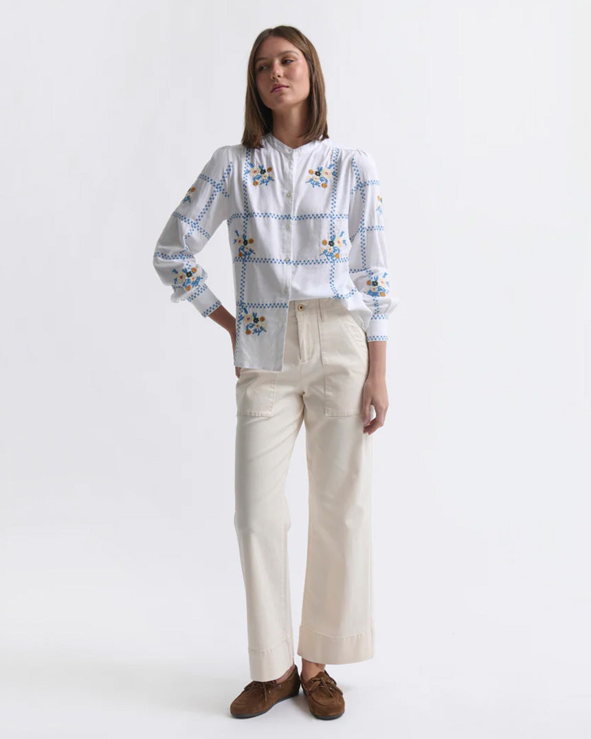 Carol Shirt Coconut White