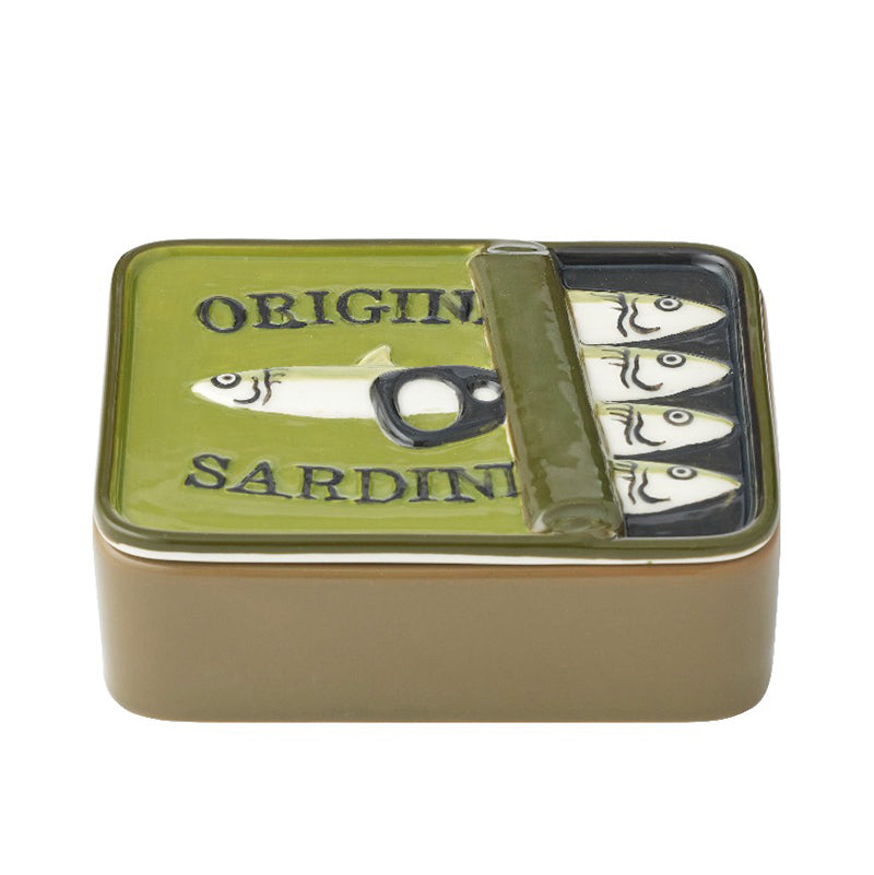 Lisbon Ceramic Sardine Trinket Box