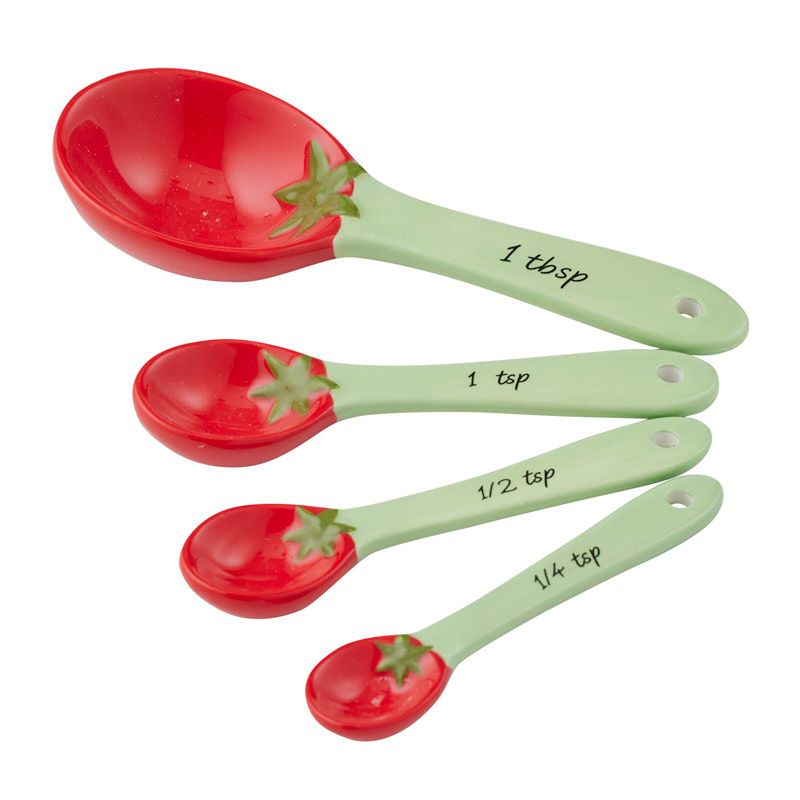 Pomodoro Set of 4 Measuring Spoons
