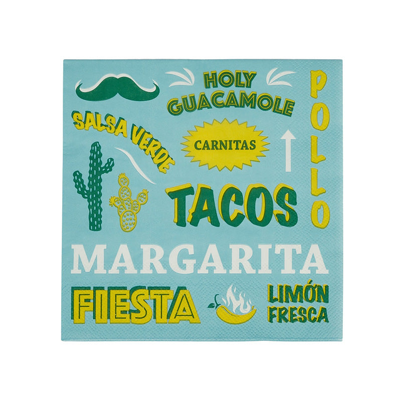 Taqueria Paper Napkins Pack of 20