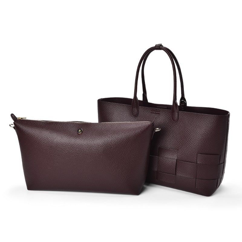 Kensington Tote Bag Wine