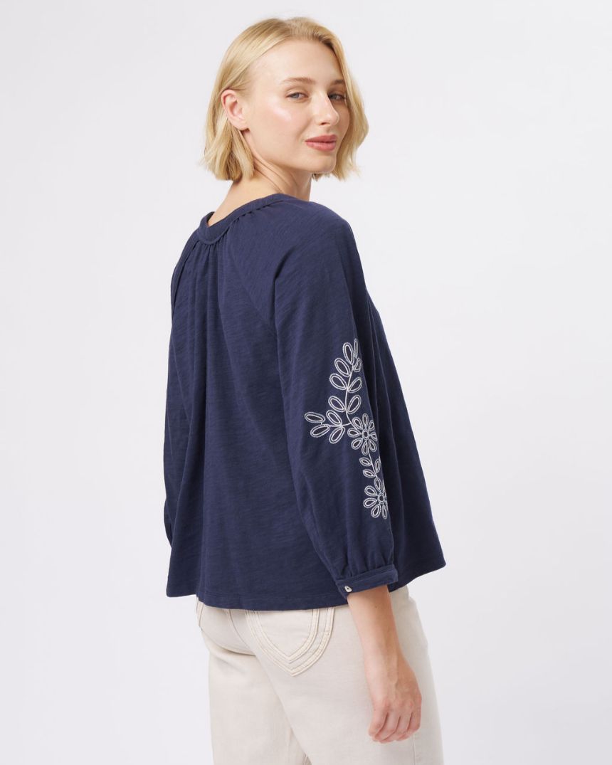 Kimberley Top Shadow Blue