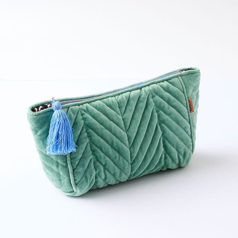 Seabed Velvet Toiletry Bag
