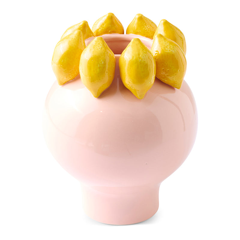 Lemon Spritz Vase
