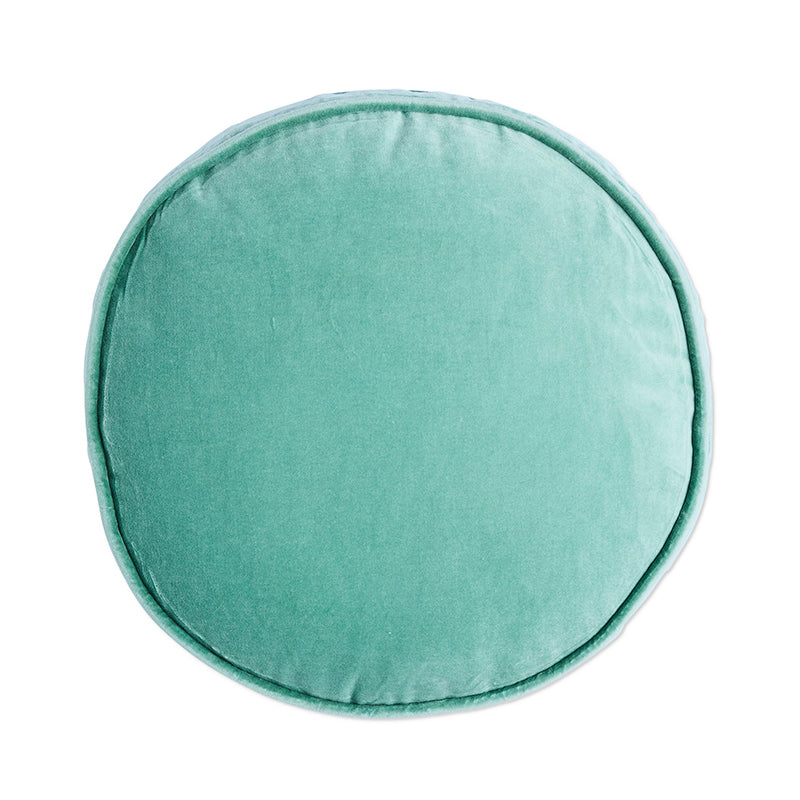 Pistachio Velvet Pea Cushion