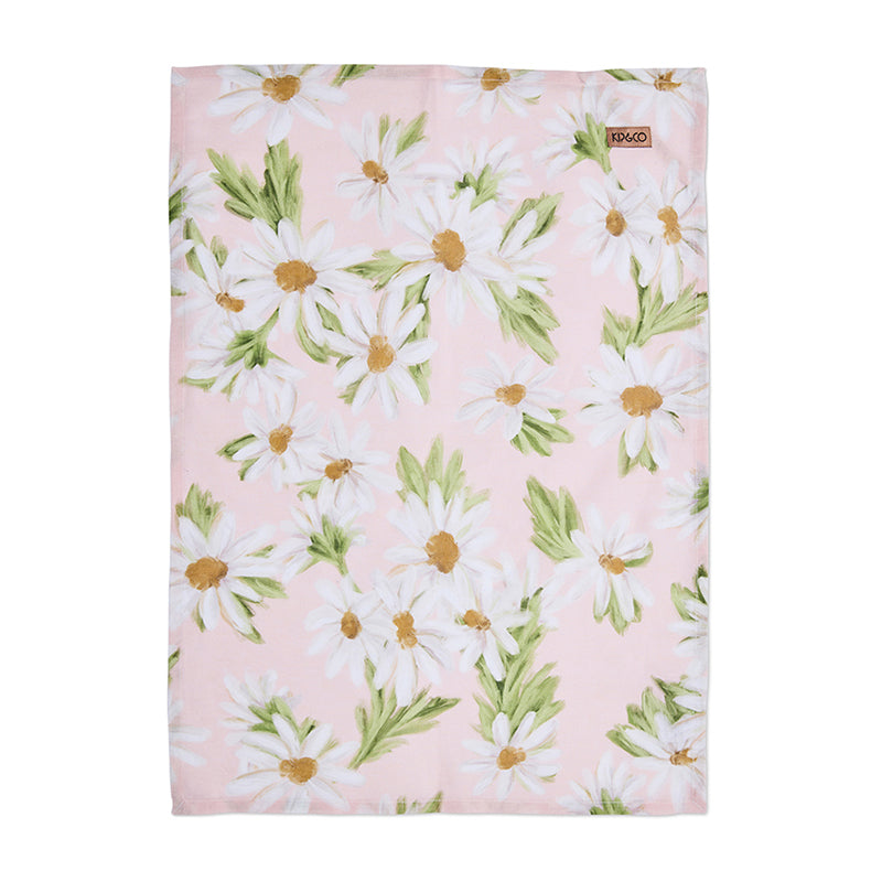 Sweet Daisy Tea Towel