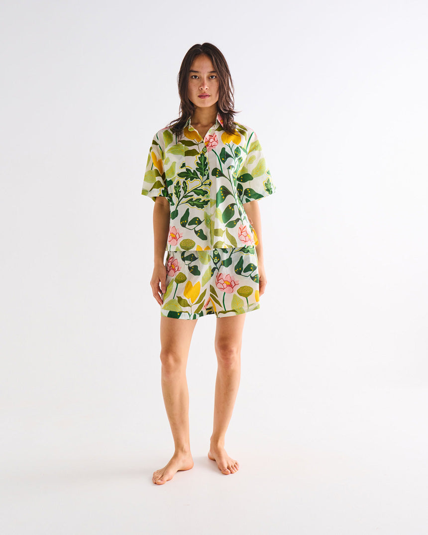 Wander Cotton Short Sleeve & Shorts Pyjamas