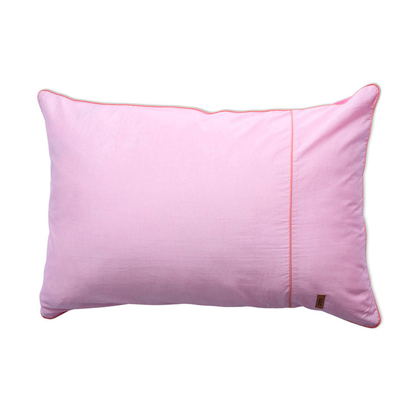 Glow In Pink Bamboo Cotton Pillowcase Set of 2