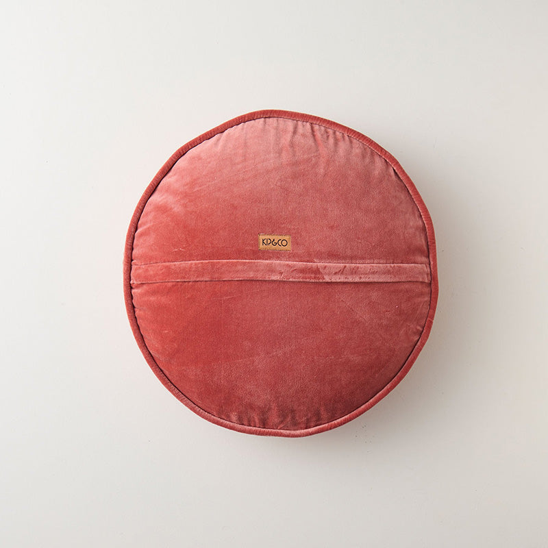 Peach Pie Velvet Pea Cushion