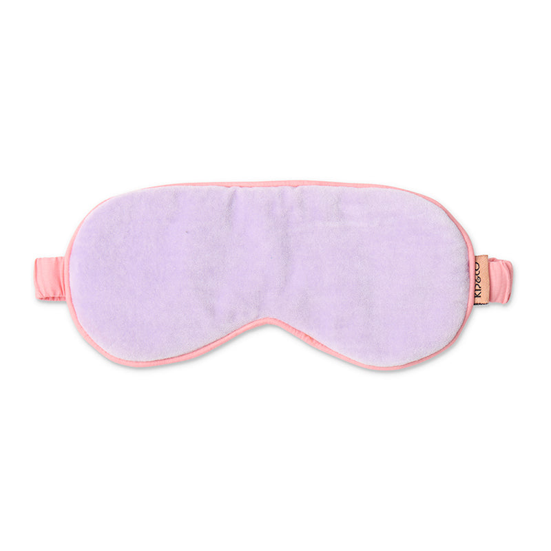 Lilac Velvet Eye Mask