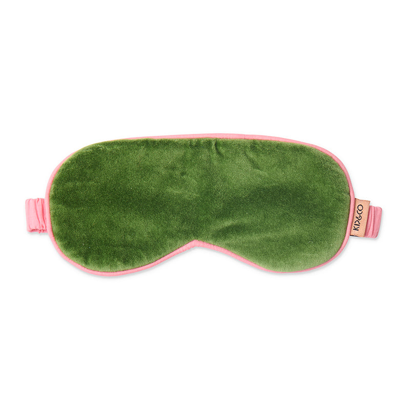 Moss Velvet Eye Mask