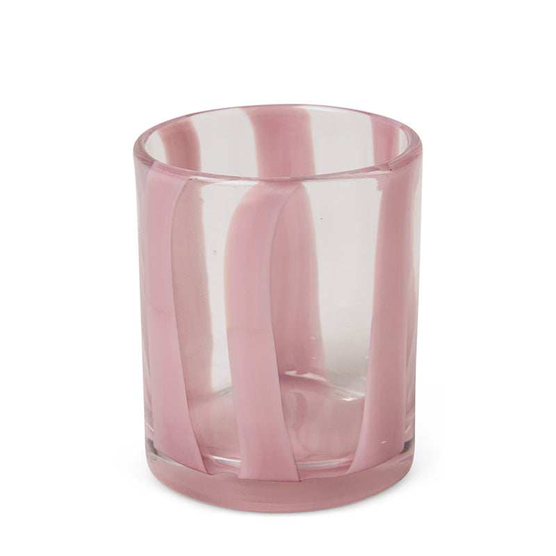 Oink Stripe Tumbler Glass Set of 2