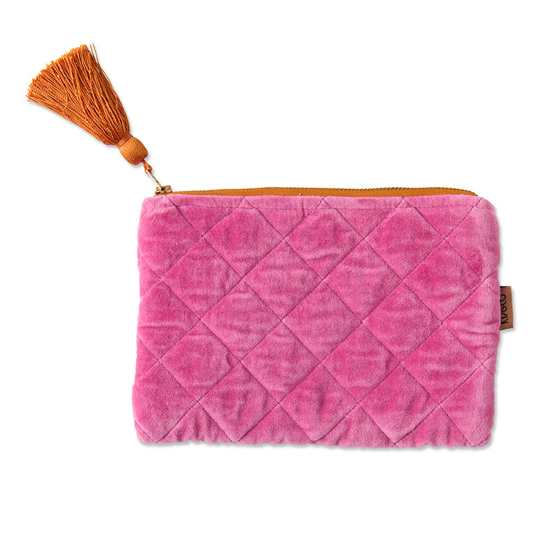 Pink Velvet Cosmetics Purse