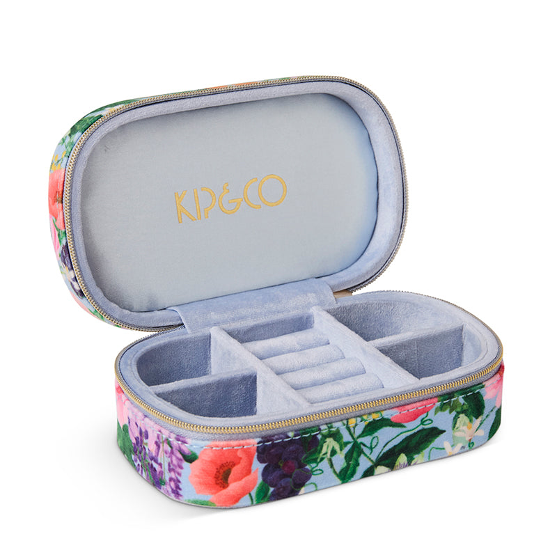 Spring In The Air Travel Velvet Jewellery Box