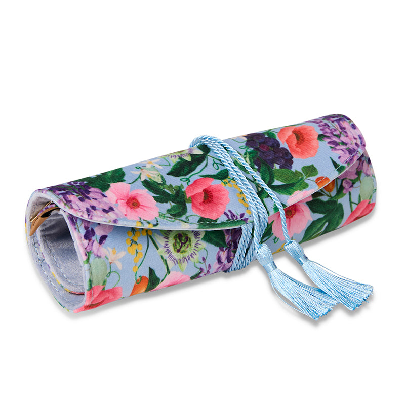 Spring In The Air Velvet Jewellery Roll