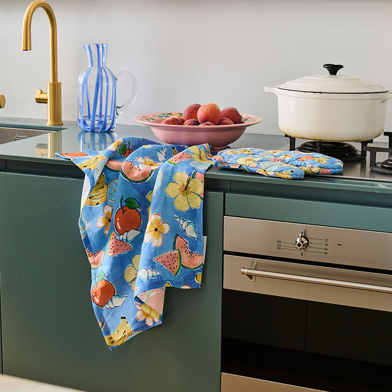 Paradise Found Tea Towel