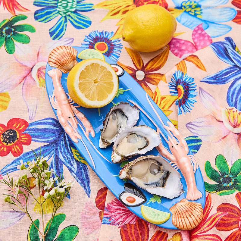 Fruits De Mer Oval Platter Small