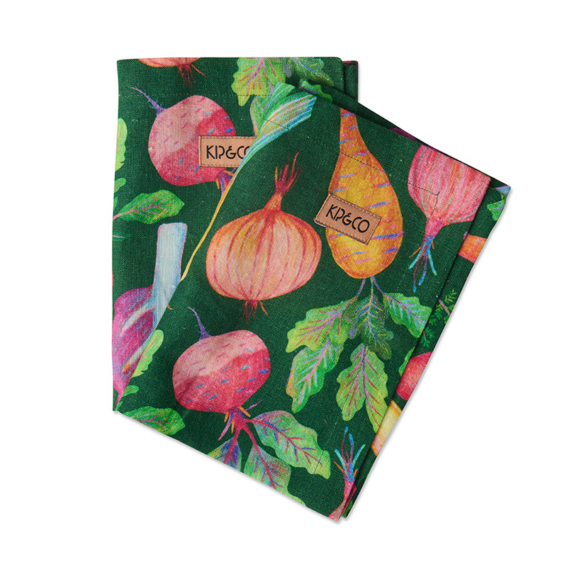 Veggie Soup Napkins Set of 4