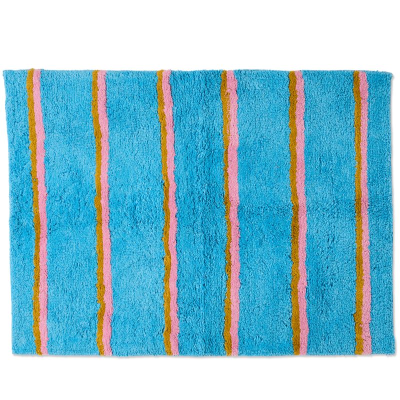 Aegean Stripe Bath Mat