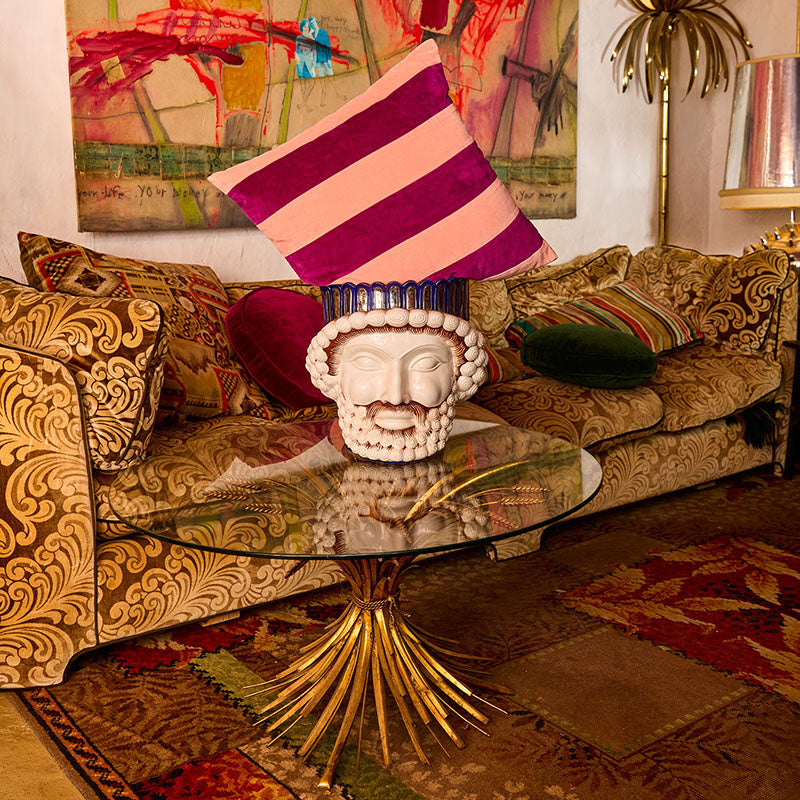 Plum Jam Velvet Cushion