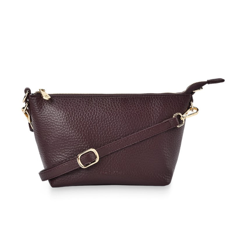 Leyton Crossbody Bag Wine