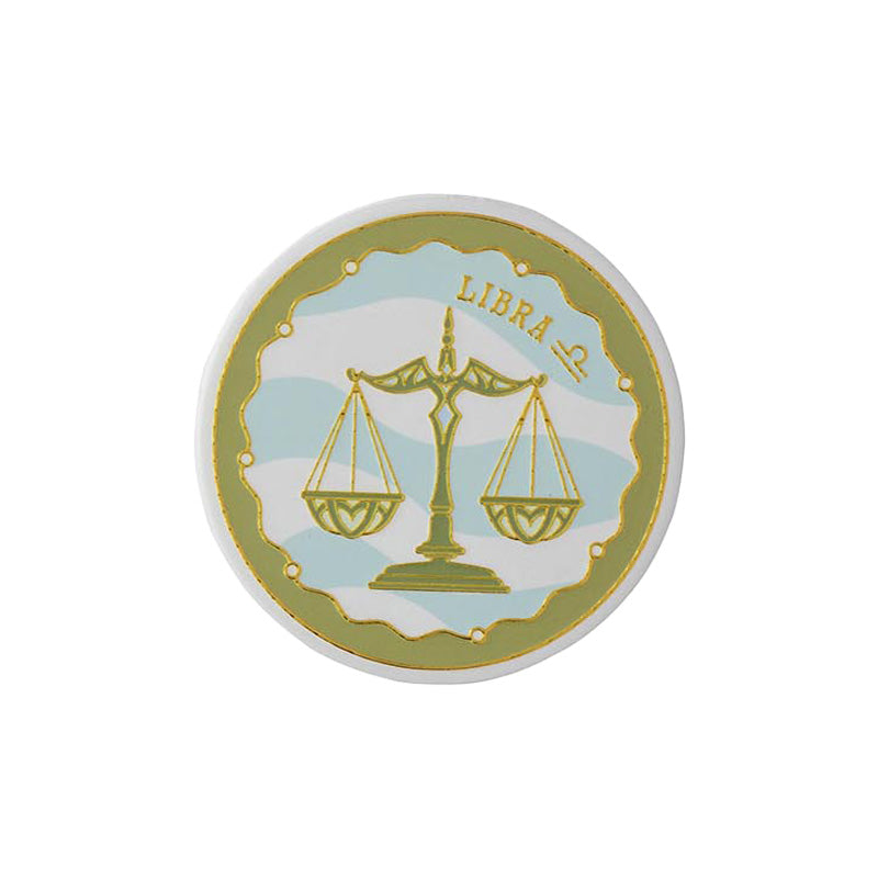 Xodiac Ceramic Coaster Libra