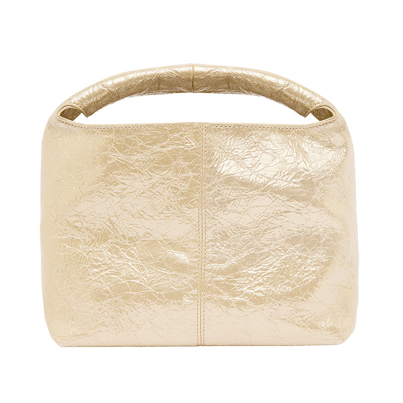 Linton Bag Large Gold Crinkle