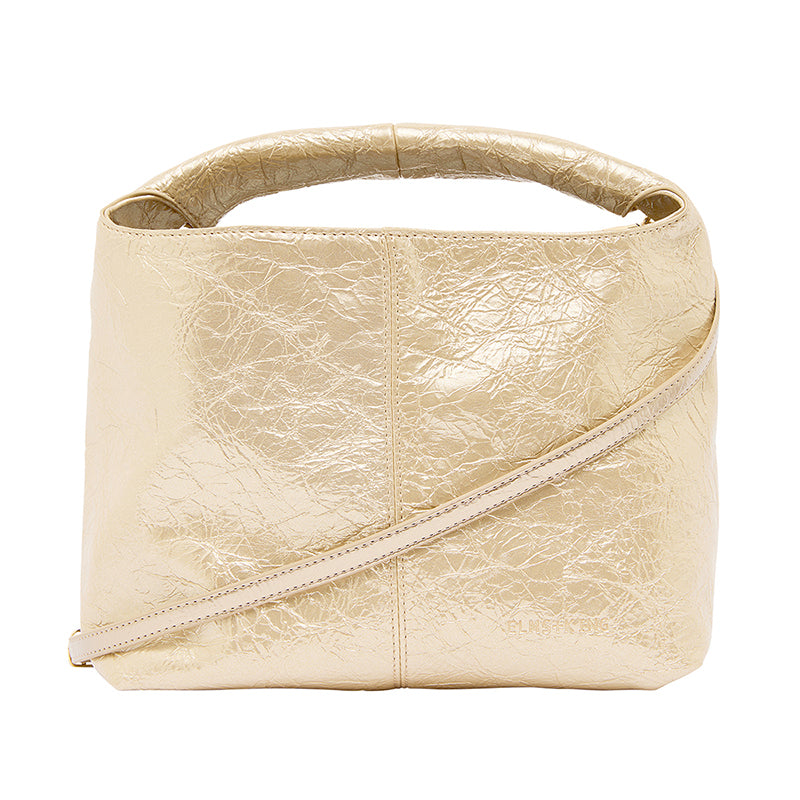 Linton Bag Large Gold Crinkle