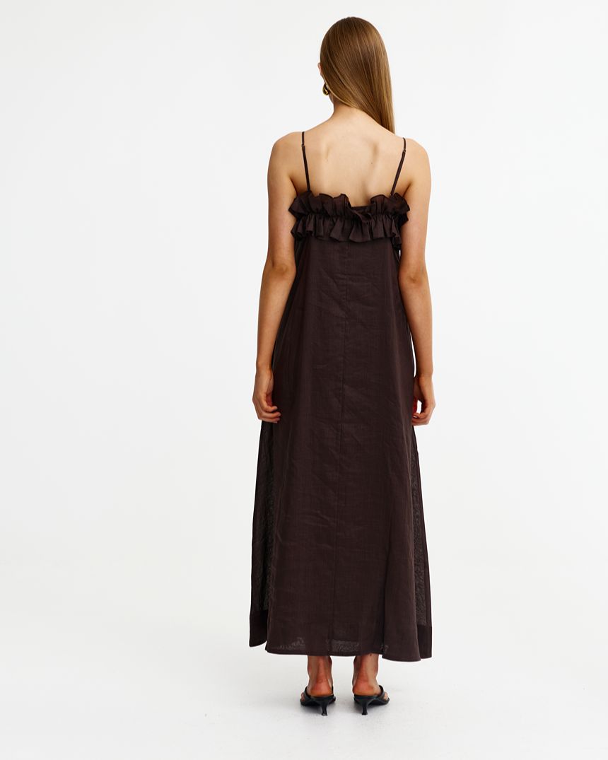 Lola Dress Chocolate