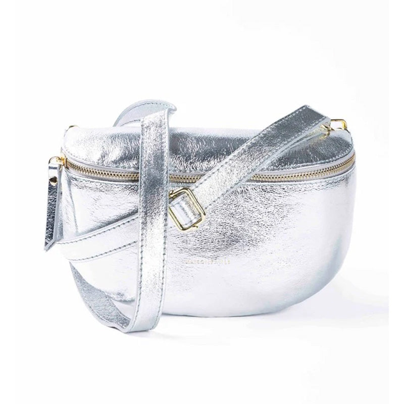 Bum Bag Metallic Silver