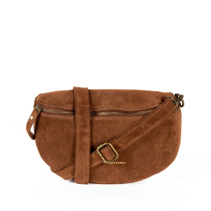 Bum Bag Suede Camel