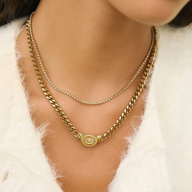 Alexandra Gold Necklace