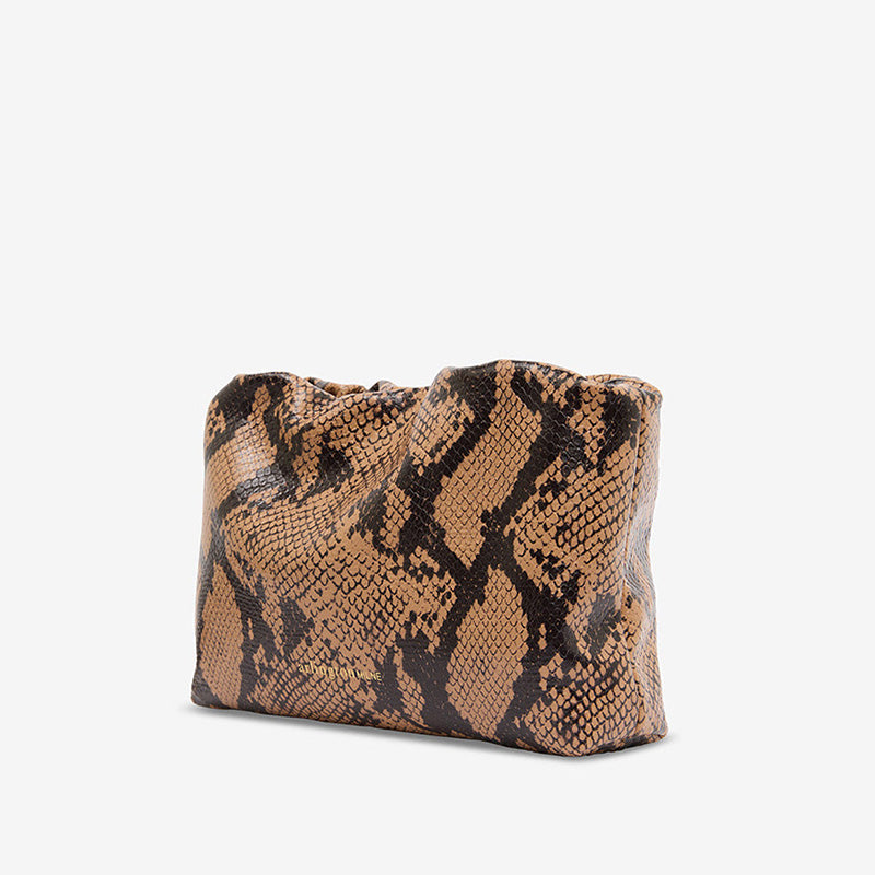Martha Bag Caramel Python