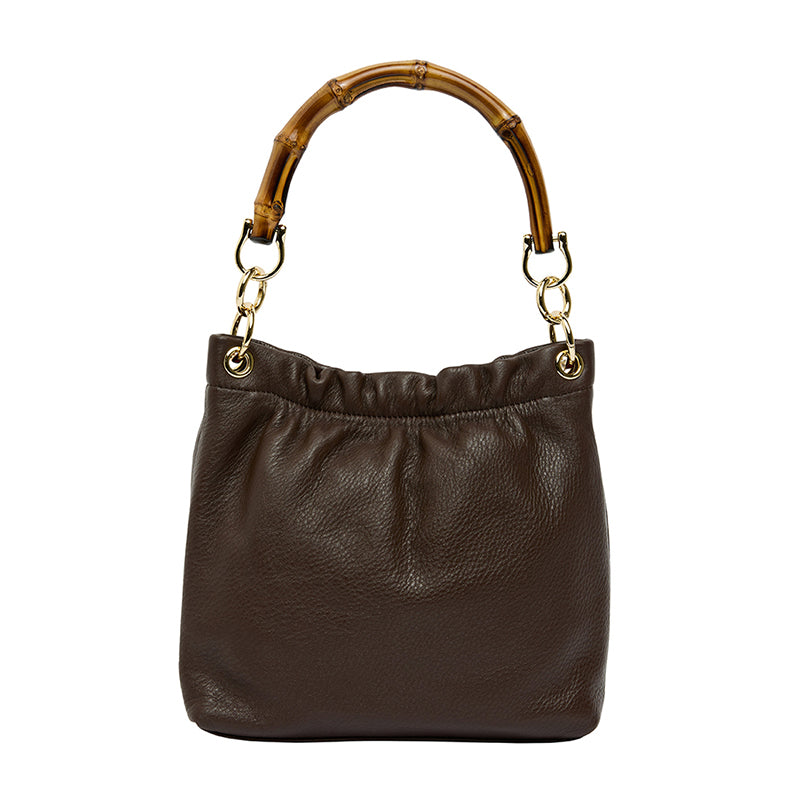 Mimi Crossbody Bag Chocolate Pebble