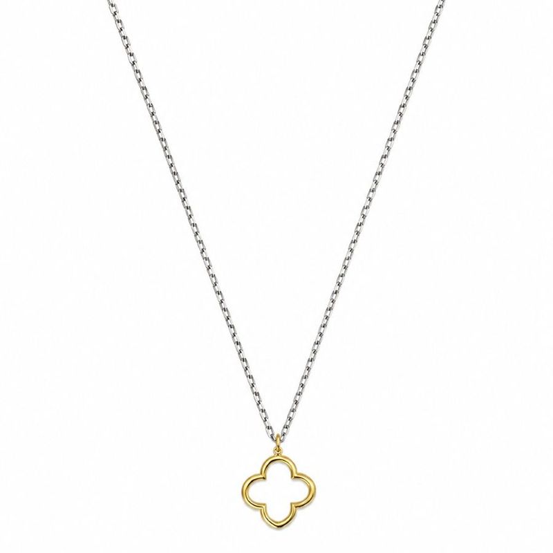 Open Silver & Gold Felice Necklace
