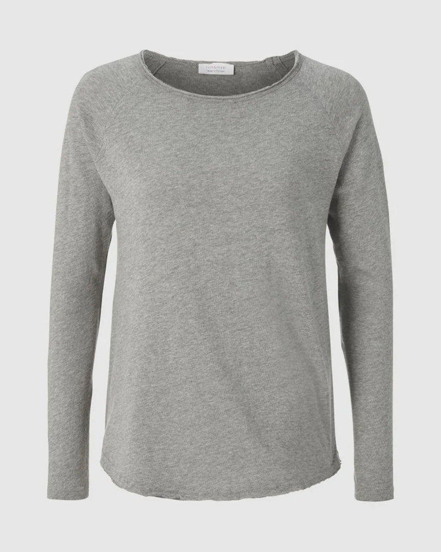 HJ Longsleeve Top Grey Melange