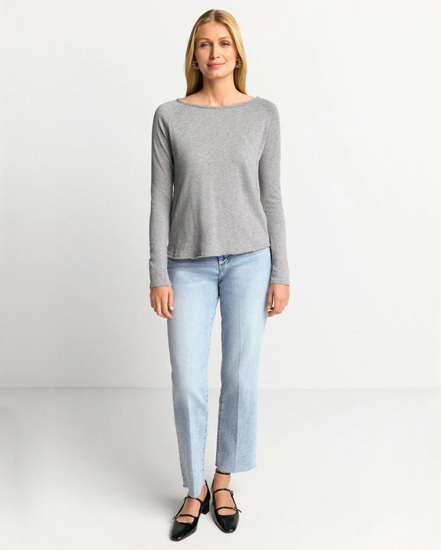 HJ Longsleeve Top Grey Melange