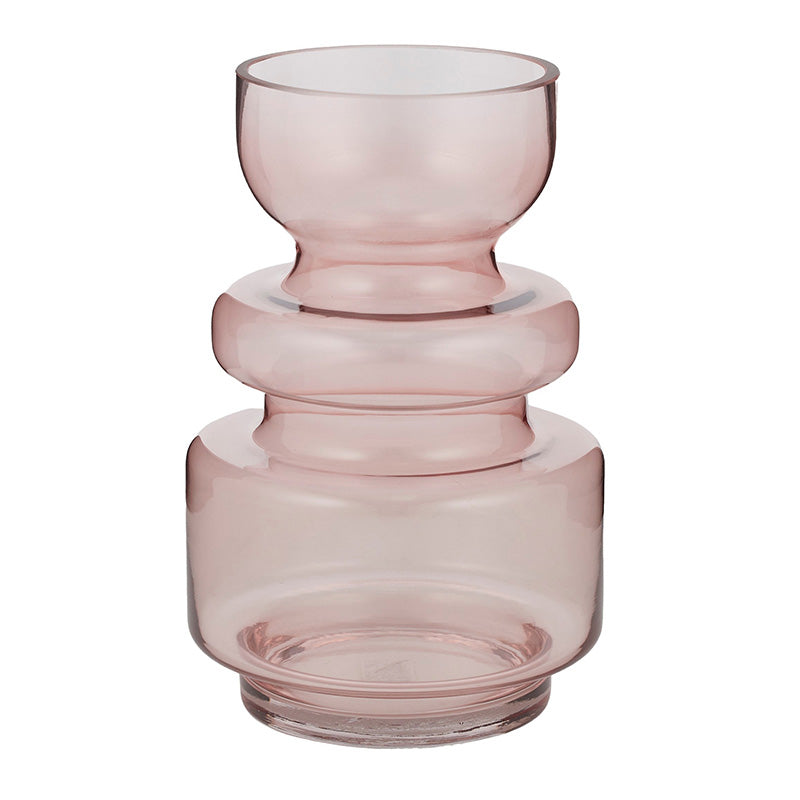 Marte Glass Vase Rose