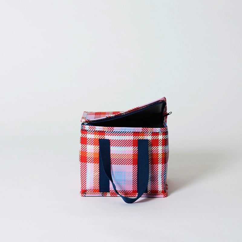 Mini Insulated Tote Tartan