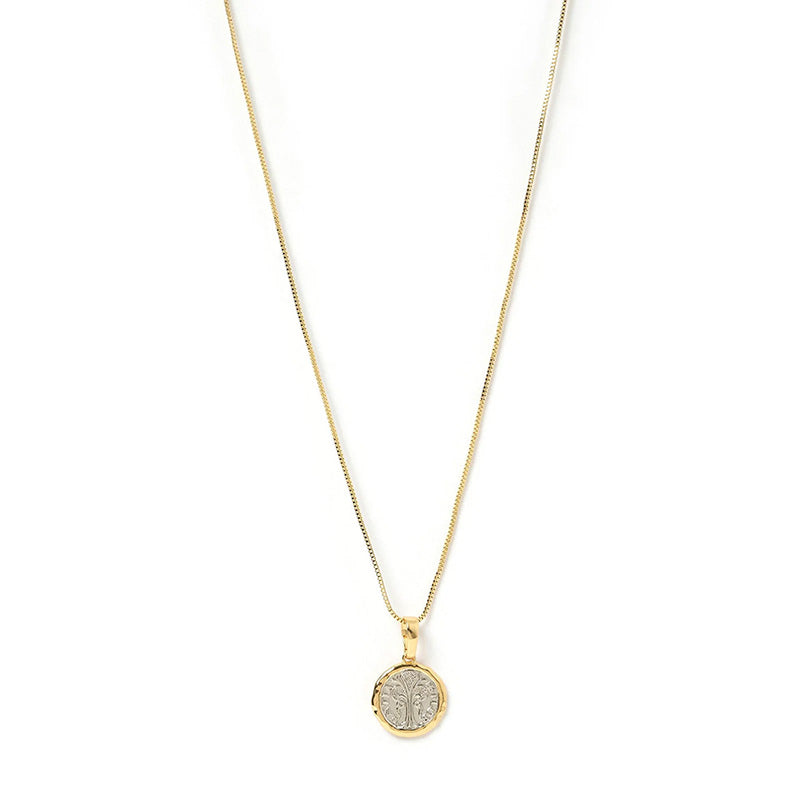 Piccolo Two Tone Charm Necklace