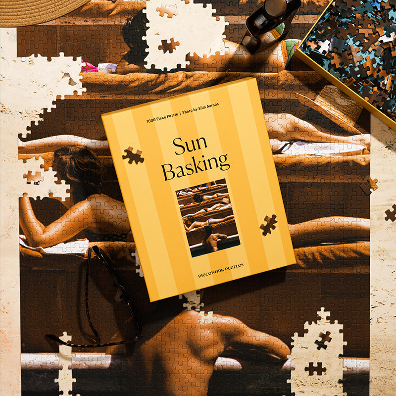 Sun Basking Slim Aarons 1000 Piece Puzzle