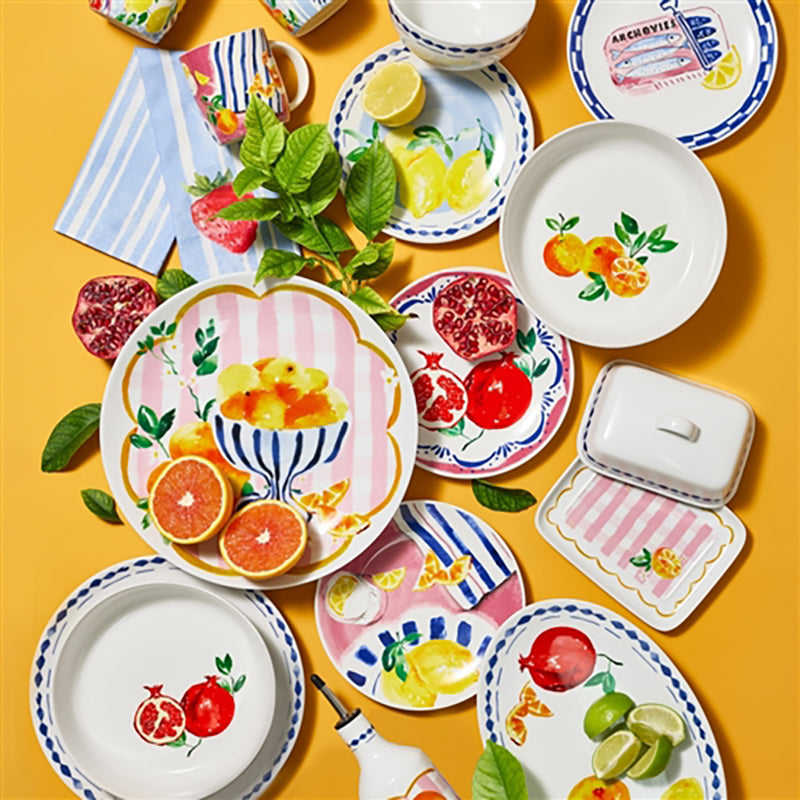 Positano Side Plate Summer