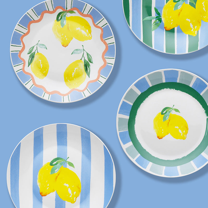 Limone Set of 4 Side Plates